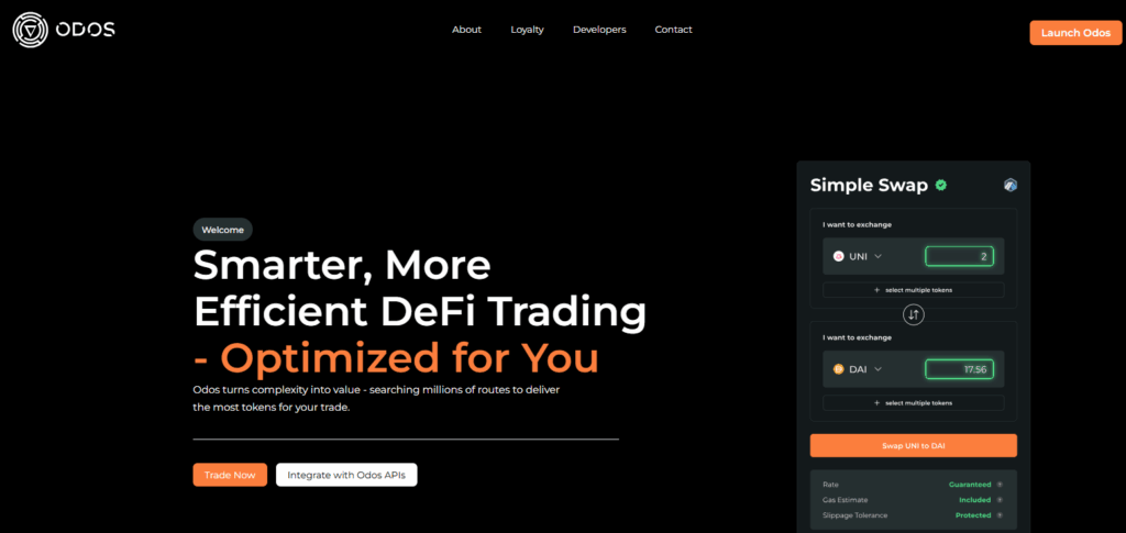 10 Best Bridging Aggregators for Quick Swaps in 2025 5 Odos.xyz