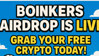 Boinkers Airdrop is Live – Grab Your Free Crypto Today!