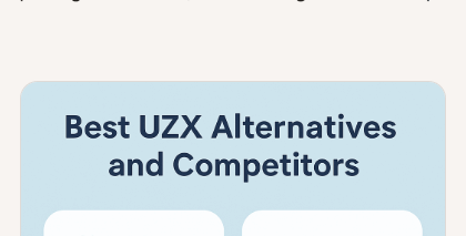 10 Best UZX Alternatives and Competitors
