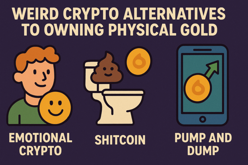 9 Weird Crypto Alternatives to Owning Physical Gold