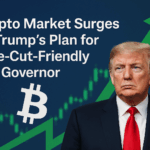 Crypto Market Surges on Trump’s Plan for Rate-Cut-Friendly Fed Governor