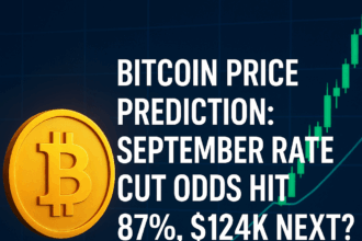 Bitcoin Price Prediction: September Rate Cut Odds Hit 87%, $124K Next?