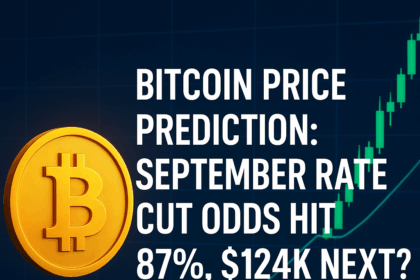 Bitcoin Price Prediction: September Rate Cut Odds Hit 87%, $124K Next?