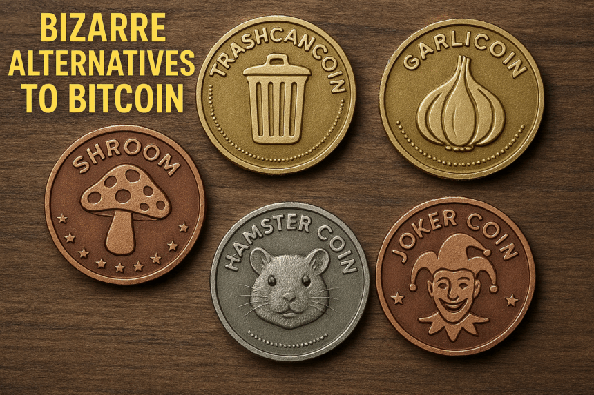 10 Bizarre Alternatives to Bitcoin That Actually Exist