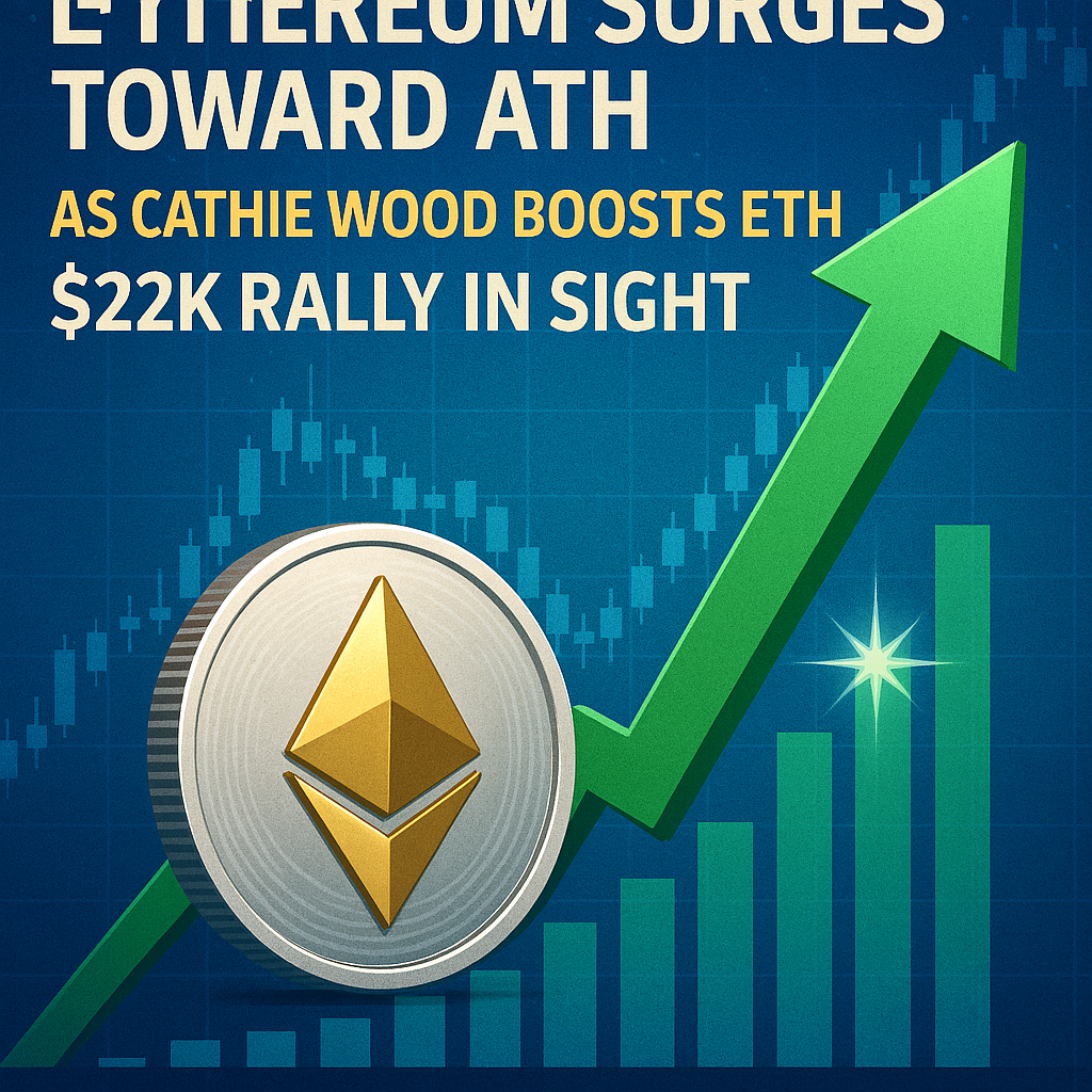 Analyst Sets Price Target of $22,000 for Ethereum
