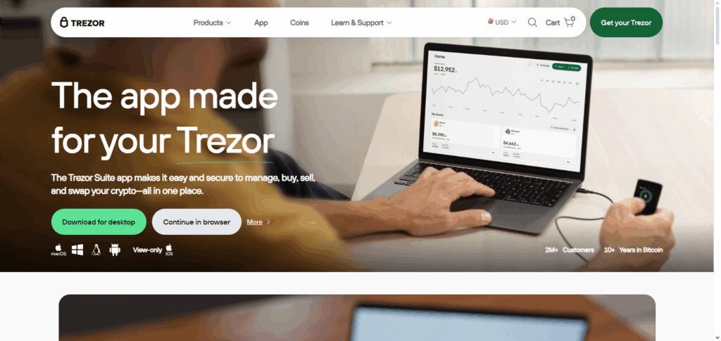 Trezor Suite (Desktop)