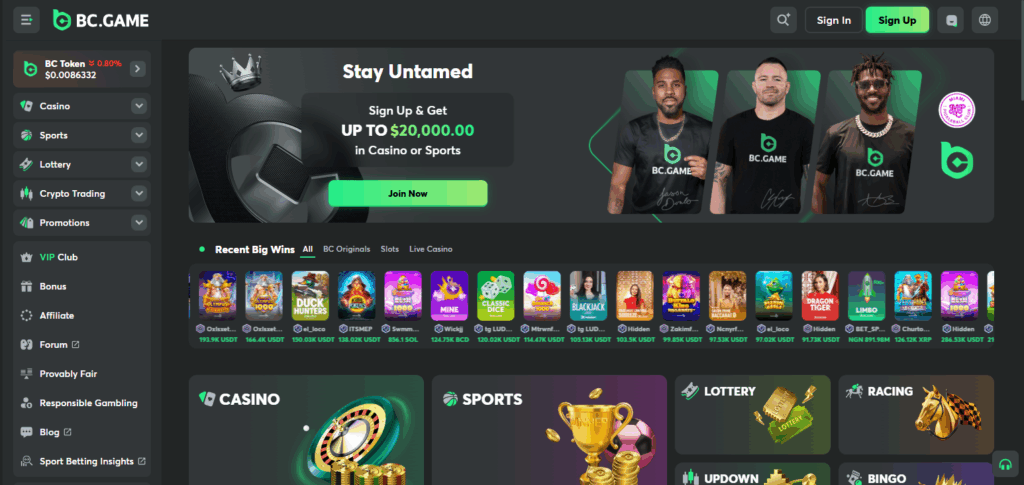 10 Best Decentralized Casinos Today 11 10. BC Game
