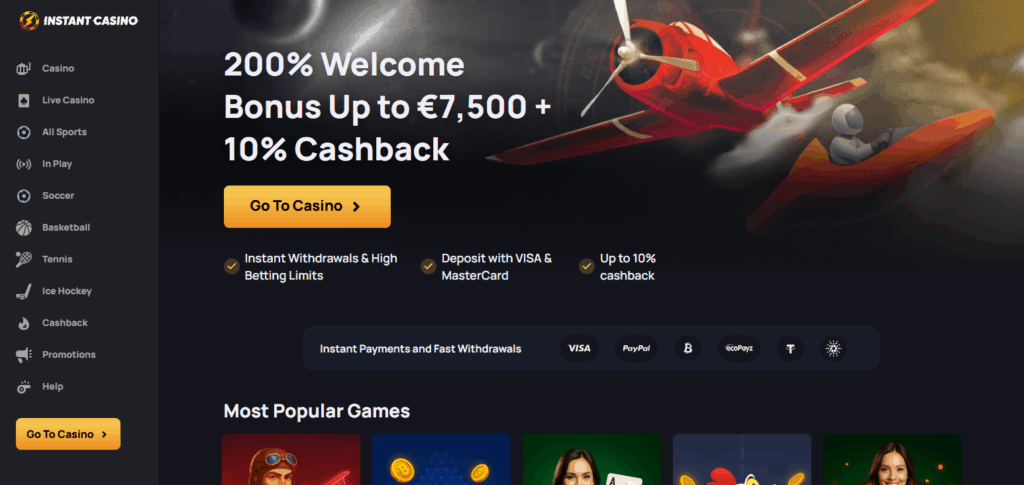 10 Best Decentralized Casinos Today 3 Instant Casino