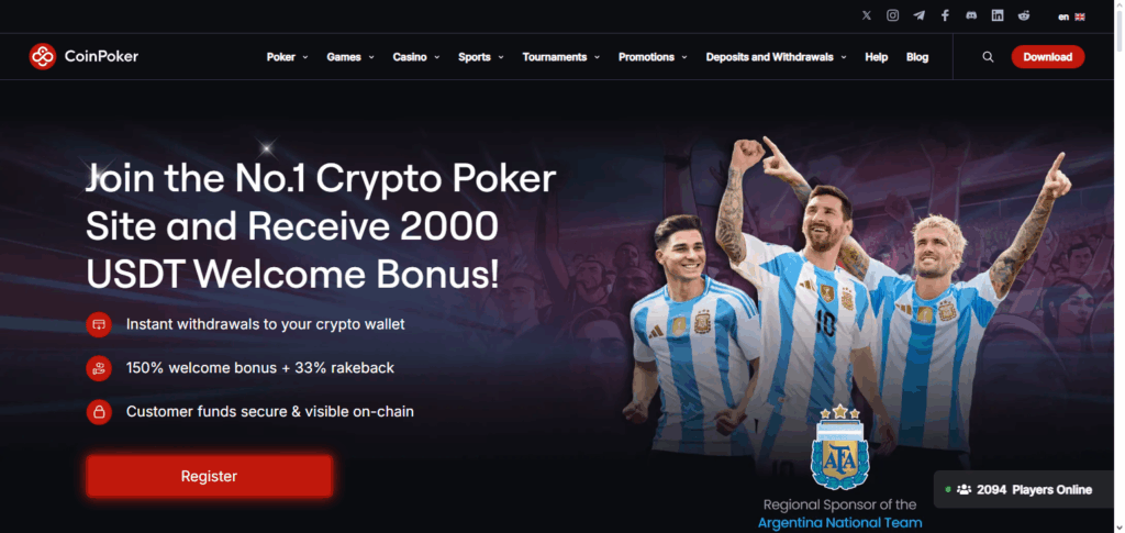 10 Best Decentralized Casinos Today 2 CoinPoker