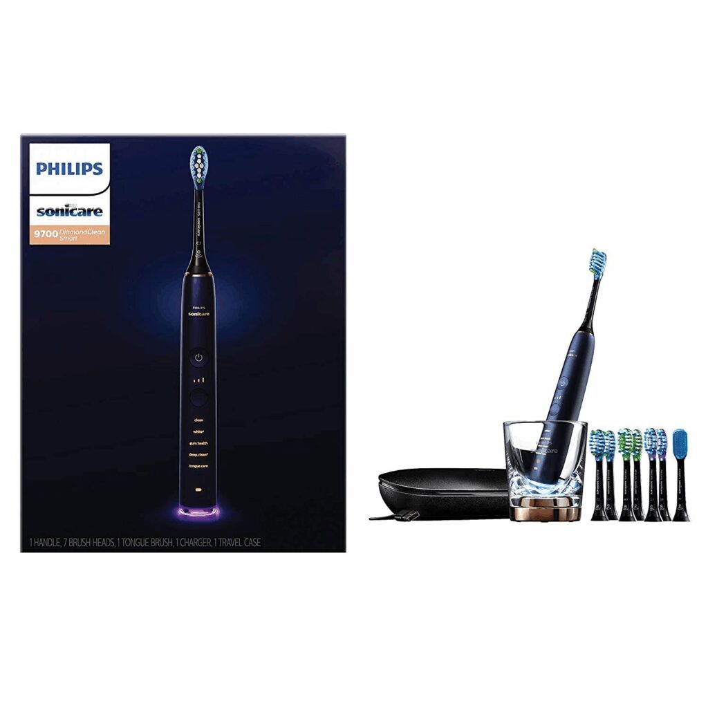 10 Best Electric Toothbrush Varieties 4 Philips Sonicare DiamondClean Smart 9700