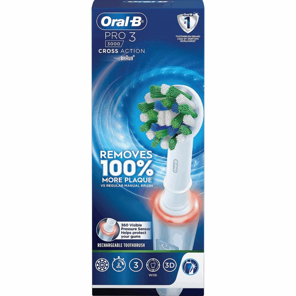 10 Best Electric Toothbrush Varieties 7 Oral-B Pro 3