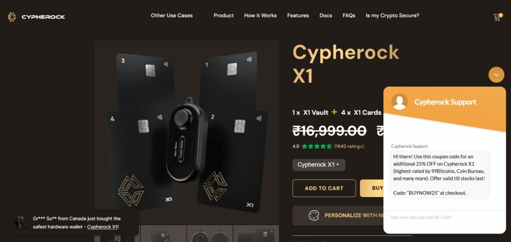10 Best in Crypto Wallet That Self-Destructs on Suspicious Activity 10 Cypherock X1