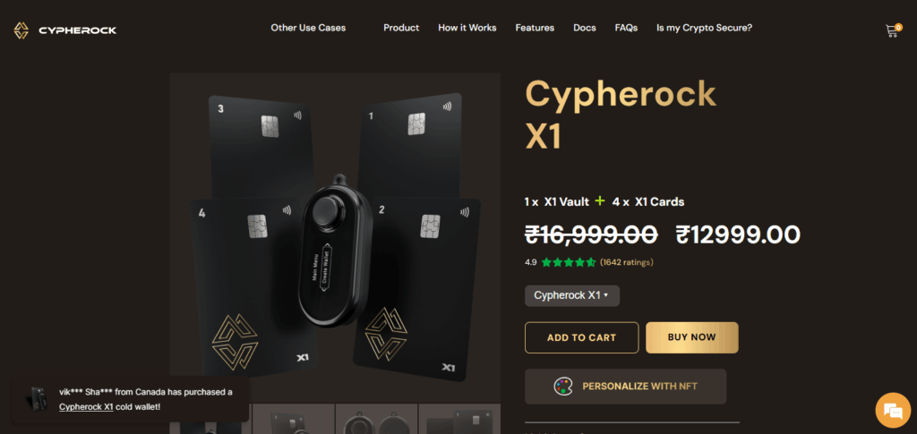 10 Best in Crypto Wallet That Ages Like Wine: Unlocks More Features as You HODL Longer 11 Cypherock X1
