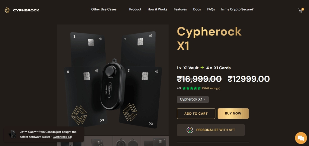 10 Best in Crypto Wallet for Forgetful People: Built-In Memory Assistant for Past Transactions 4 Cypherock X1