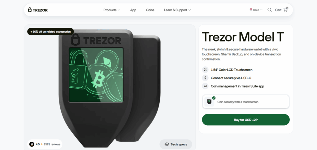9 Best in Crypto Wallet for Dreamers: Add Goals, Track Emotional ROI 4 Trezor Model T