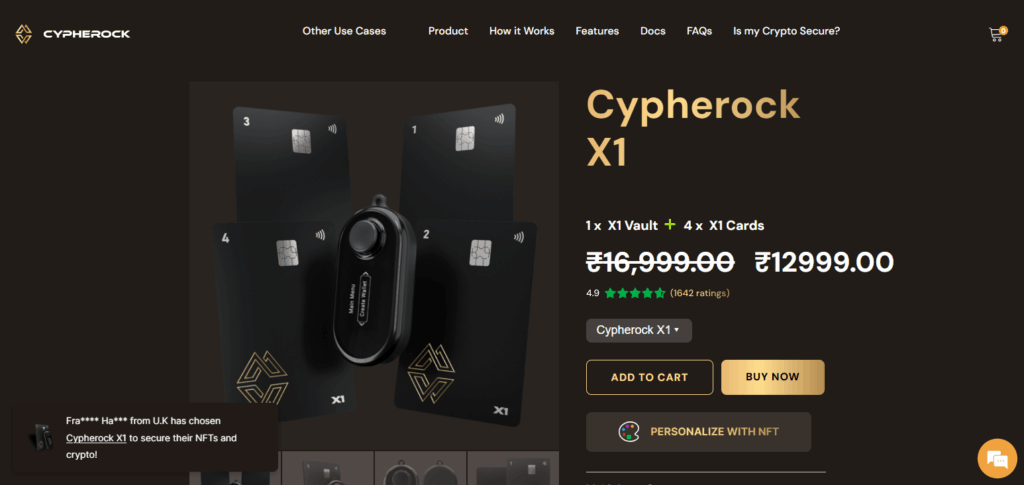 9 Best in Crypto Wallet You Can Bury in the Ground (Geo-Linked Hardware Recovery) 5 Cypherock X1