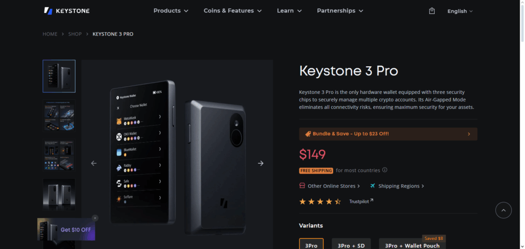 10 Best in Crypto Wallet for Offline Proposals: Gift a Ring + Wallet with Hidden Surprise Funds 4 Keystone Pro