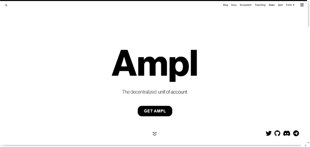 8 Best Crypto Alternatives to Stablecoins for Price Stability 8 AMPL (Ampleforth)