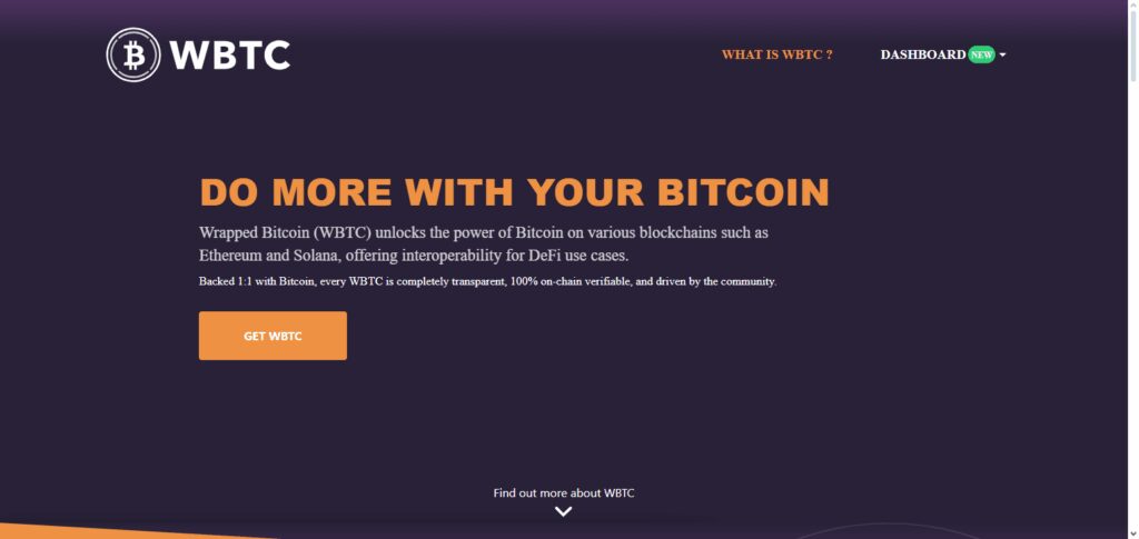 WBTC (Wrapped Bitcoin)