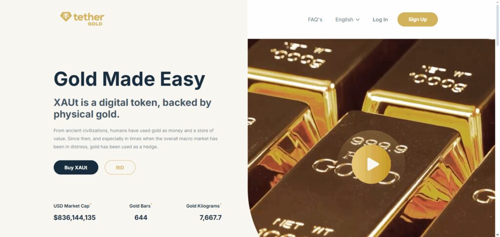 XAUt (Tether Gold)