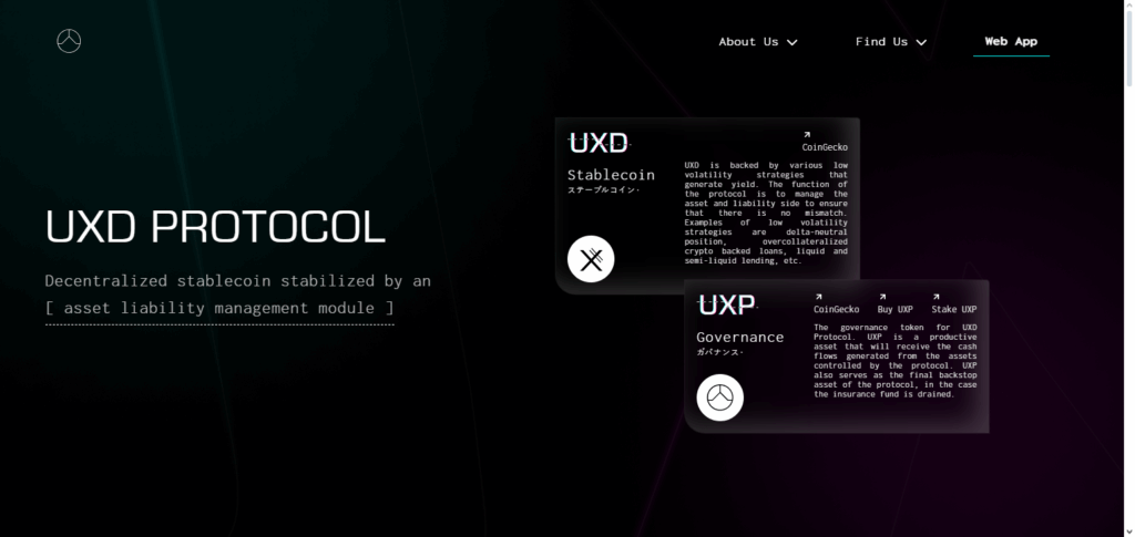 8 Best Crypto Alternatives to Stablecoins for Price Stability 3 UXD Protocol