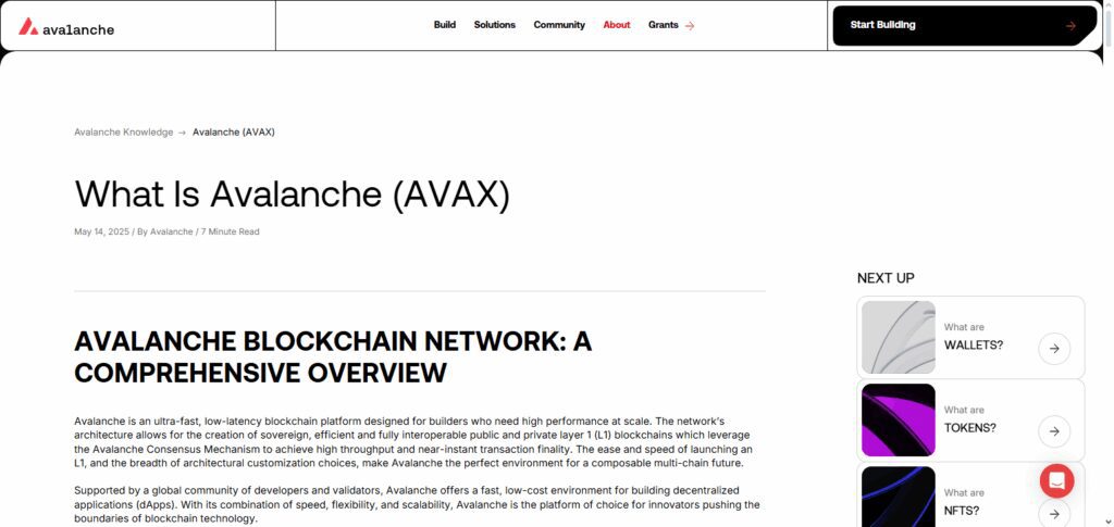 Avalanche (AVAX)
