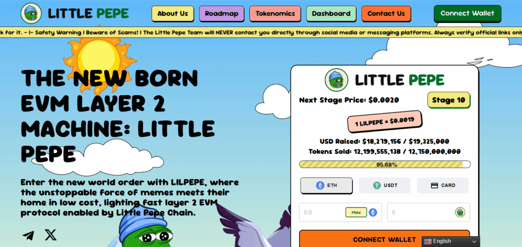 10 Crazy Low-Cap Crypto Alternatives with Moonshot Potential 11 Little Pepe ($LILPEPE)