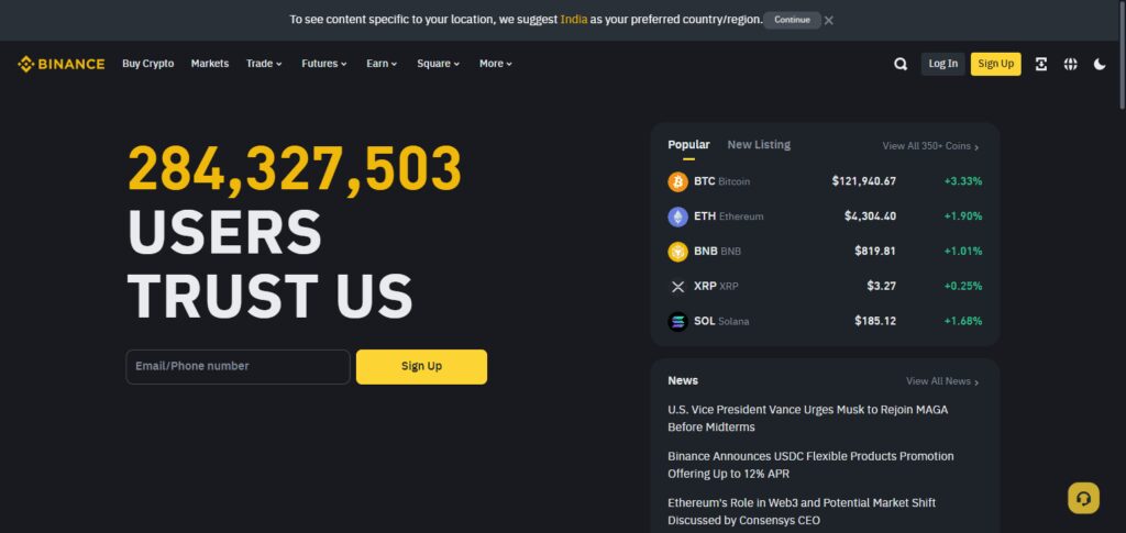 Step 2: Link your Exchange Account Via API