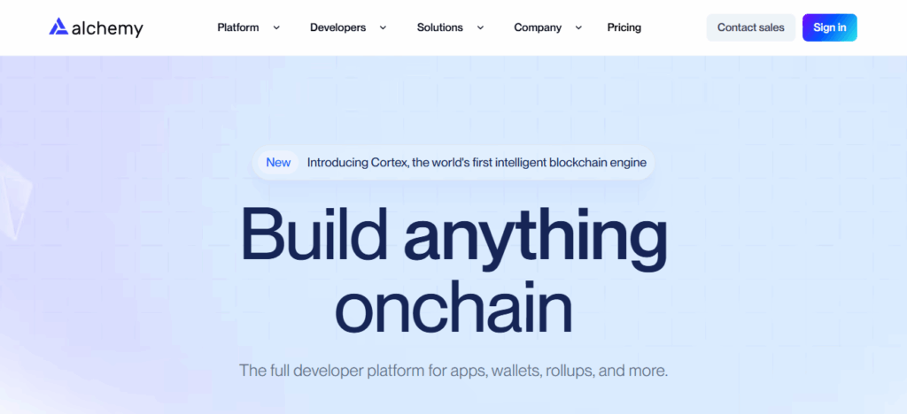 10 Nft Developer Toolkits In 2025 - for Easy and Secure NFT Creation 7 Alchemy