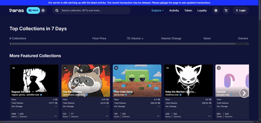Visit the Marketplace Paras