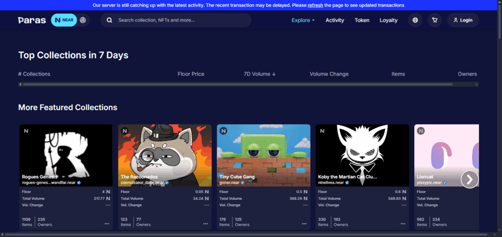 Visit the Marketplace Paras