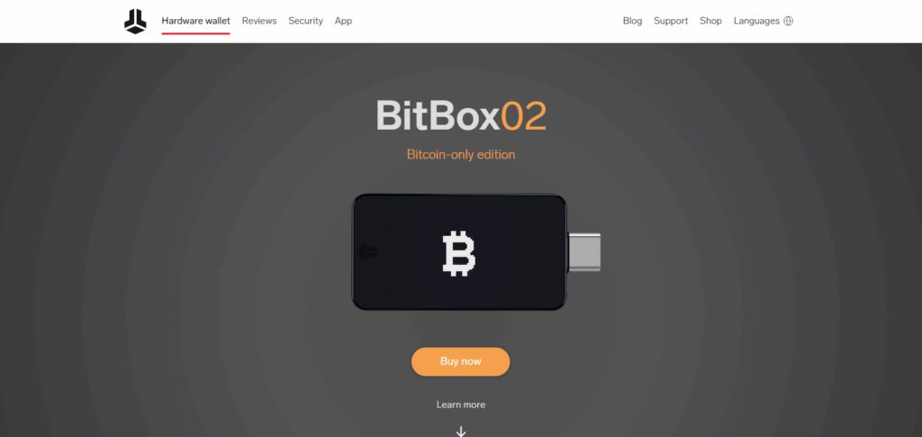 BitBox02 Bitcoin Edition