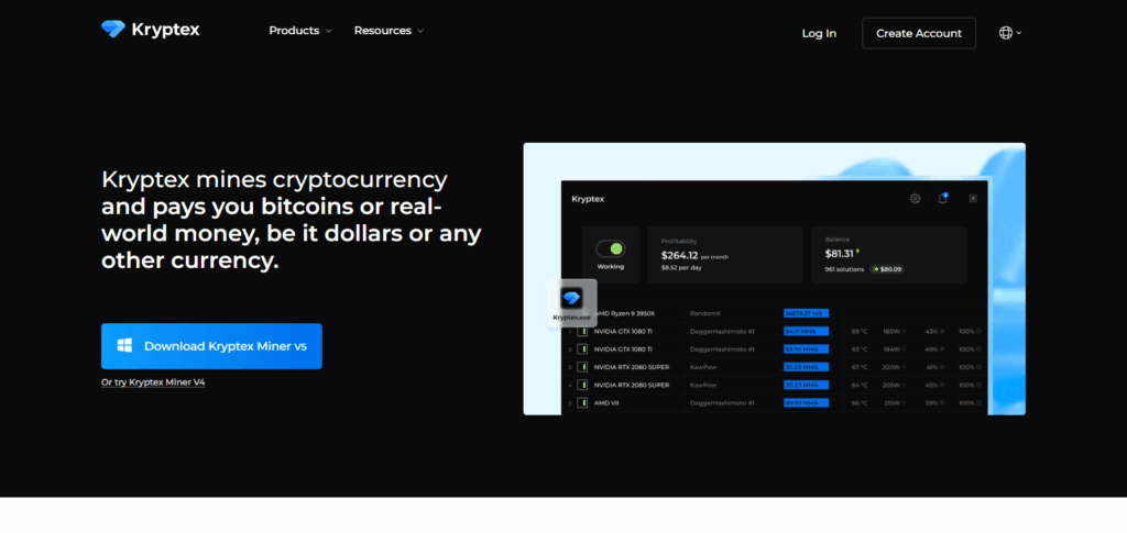 Kryptex Miner