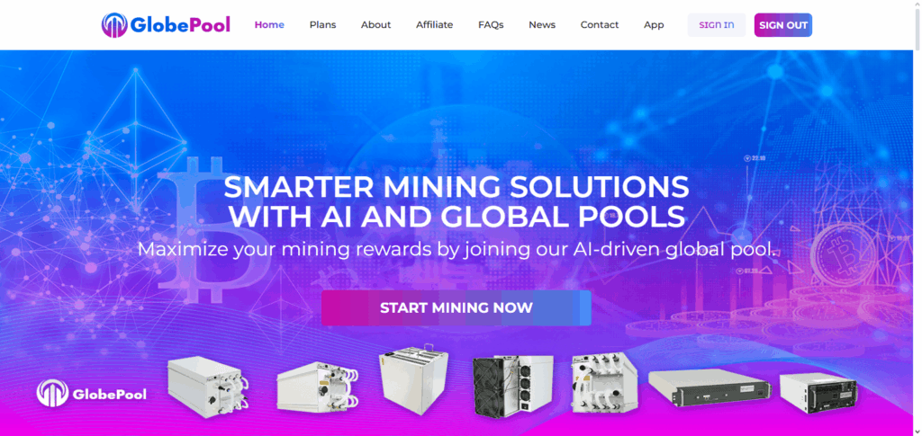 7 Best Bitcoin Investment Site with Daily Payouts – Earn Daily BTC Safely 5 GlobePool