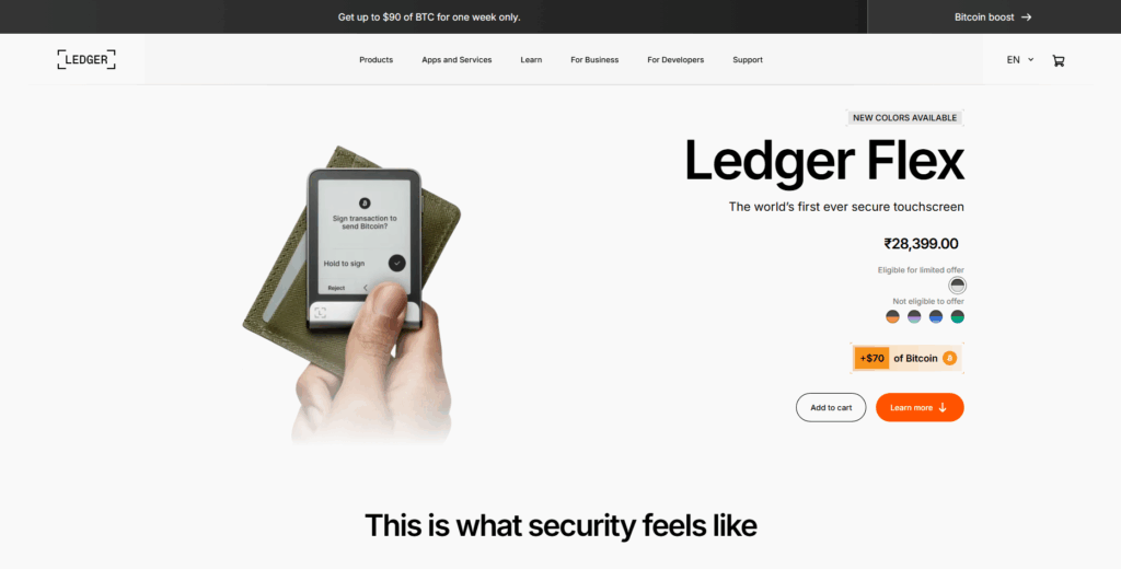 Ledger Flex