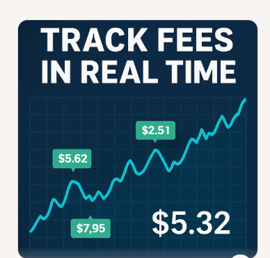Track Fees In Real Time