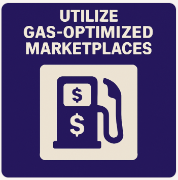 Utilize Gas Optimized Marketplaces