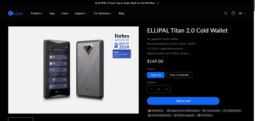 ELLIPAL Titan 2.0