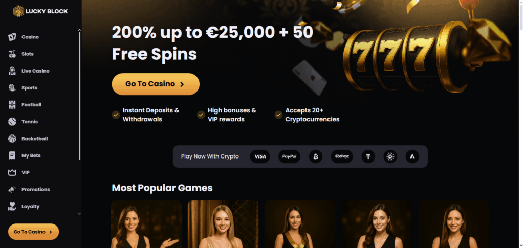.Lucky Block Casino
