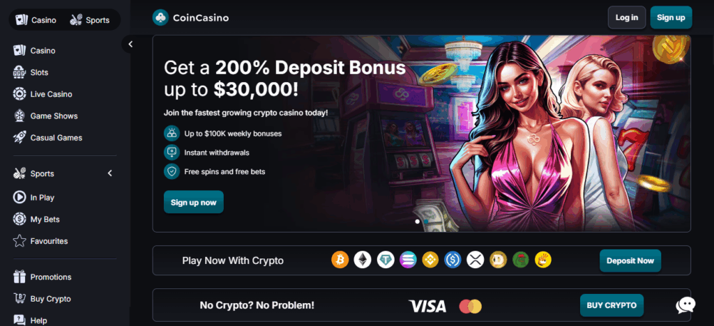 10 Best Crypto Casino for Play-To-Earn Games 3 CoinCasino