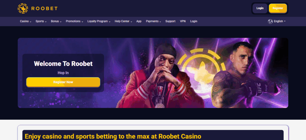 10 Best Crypto Casino for Play-To-Earn Games 7 Roobet