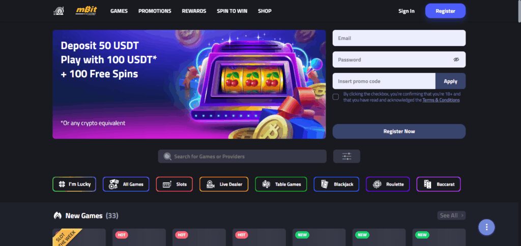 mBit Casino