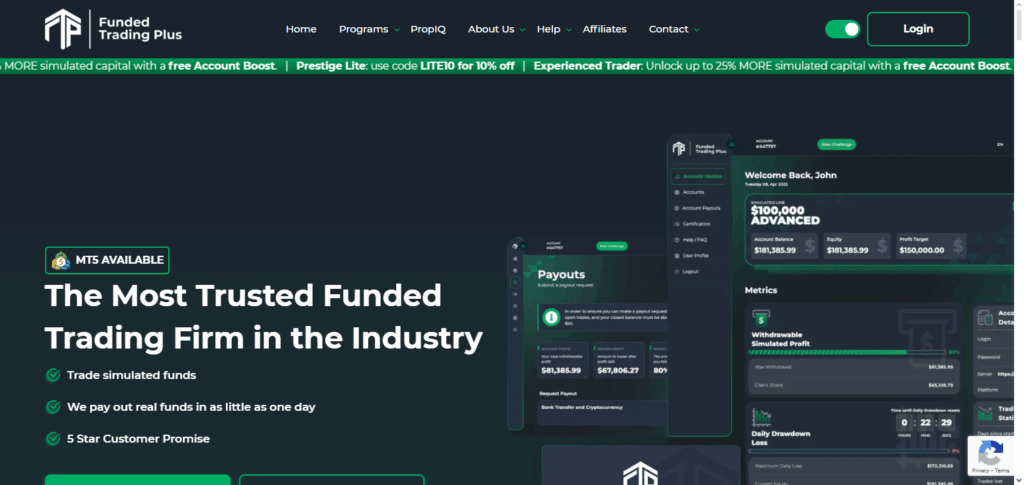 Funded Trading Plus