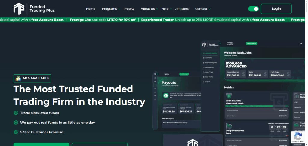 Funded Trading Plus