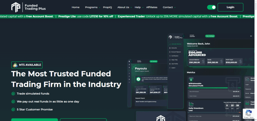Funded Trading Plus