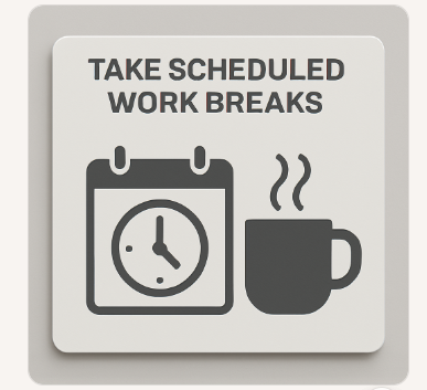 10 Best Ways to Reduce Eye Strain at Work 8 Take Scheduled Work Breaks