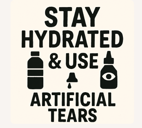 10 Best Ways to Reduce Eye Strain at Work 10 Stay Hydrated & Use Artificial Tears