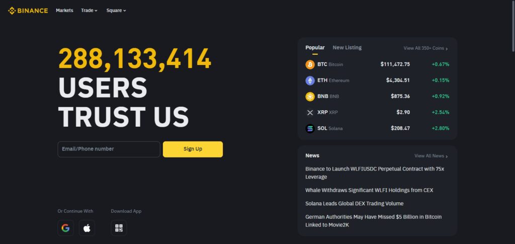 Step 1: Choose a Reliable Crypto Exchange