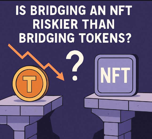 Is Bridging an NFT Riskier Than Bridging Tokens? Key Risks Explained 3 Is Bridging an NFT Riskier Than Bridging Tokens? Key Risks Explained