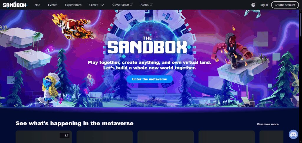10 Best Blockchain Gaming Affiliates for Earning with NFTs & Play-to-Earn Games 3 The Sandbox
